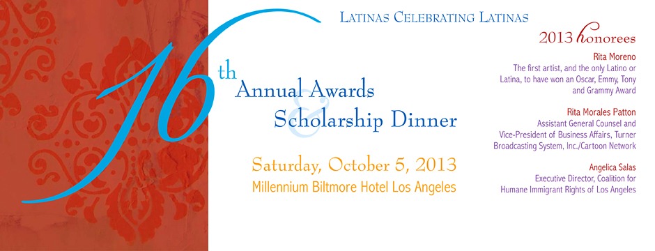 16th Annual Awards & Scholarship Dinner – Latina Lawyers Bar Association