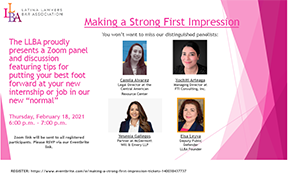 Strong First Impression Panel by LLBA